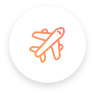 Travel insurance icon. Icon for travel insurance.