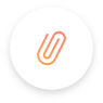 Attachment icon. Icon for attachment.