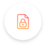 Page locker icon. Icon for page locker.