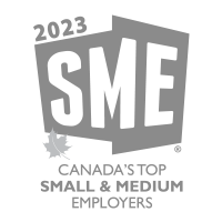 Logo of 2023 Canada's Top Small & Medium Employers.