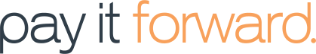 Payworks pay it forward logo Logo: Pay it forward